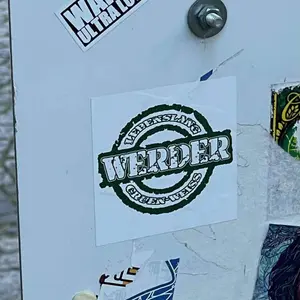 SV Werder Bremen street sticker #1263 -- Germany football