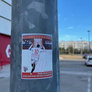 Sevilla FC street sticker #1009 -- Spain football