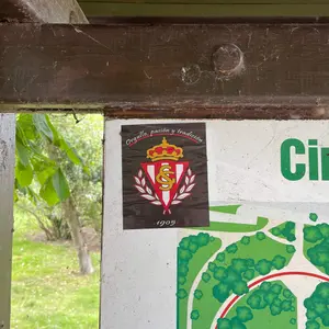 Sporting de Gijón street sticker #930 -- Spain football