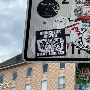 TSV 1860 München street sticker #1488 -- Germany football