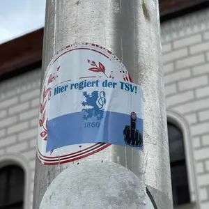 TSV 1860 München street sticker #1500 -- Germany football