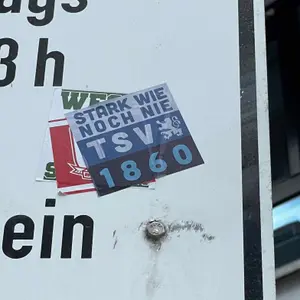 TSV 1860 München street sticker #1477 -- Germany football