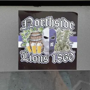 TSV 1860 München street sticker #1499 -- Germany football