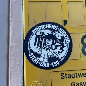 TSV 1860 München street sticker #1474 -- Germany football