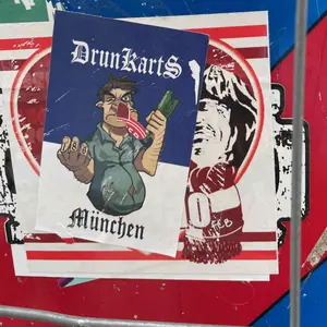 TSV 1860 München street sticker #1472 -- Germany football