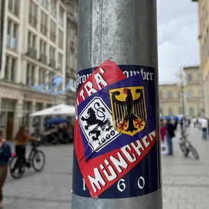 TSV 1860 München street sticker #1462 -- Germany football