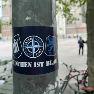 TSV 1860 München street sticker #1483 -- Germany football