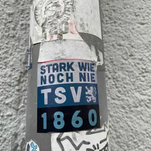 TSV 1860 München street sticker #1497 -- Germany football
