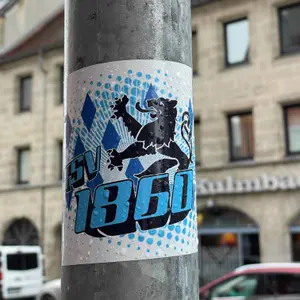 TSV 1860 München street sticker #1458 -- Germany football