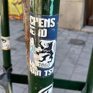 TSV 1860 München street sticker #1502 -- Germany football