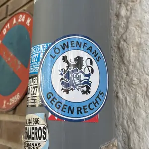 TSV 1860 München street sticker #1481 -- Germany football