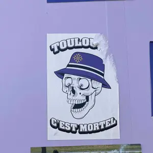 Toulouse FC street sticker #663 -- France football