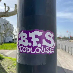 Toulouse FC street sticker #673 -- France football