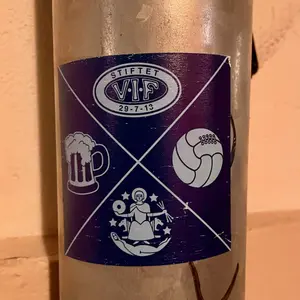 Vålerenga Fotball street sticker #340 -- Norway football