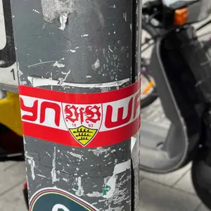 VfB Stuttgart street sticker #1835 -- Germany football