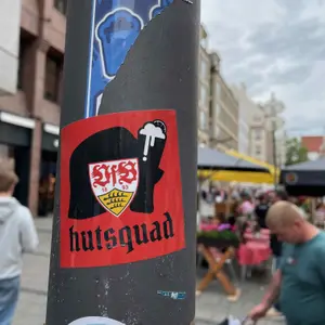 VfB Stuttgart street sticker #1824 -- Germany football