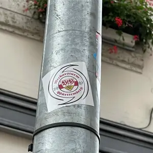 VfB Stuttgart street sticker #1820 -- Germany football