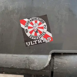 VfB Stuttgart street sticker #1828 -- Germany football