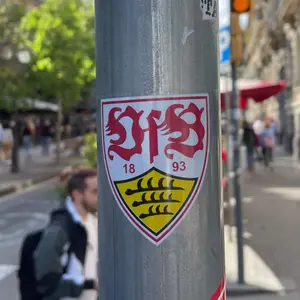 VfB Stuttgart street sticker #1825 -- Germany football