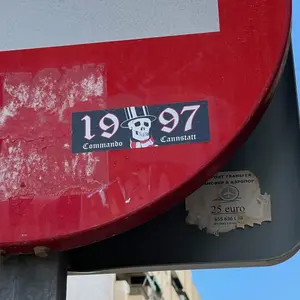 VfB Stuttgart street sticker #1821 -- Germany football