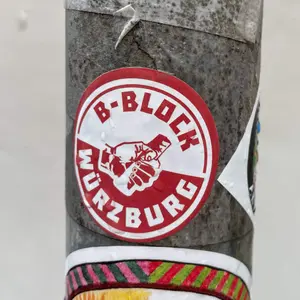 Würzburger Kickers street sticker #1771 -- Germany football