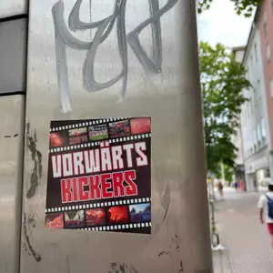 Würzburger Kickers street sticker #1770 -- Germany football