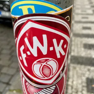 Würzburger Kickers street sticker #1766 -- Germany football